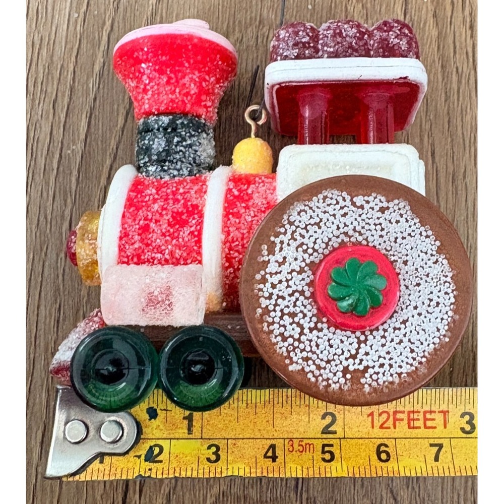 Hallmark Keepsake Candyville Express Train Christmas Ornament Vintage 3" Candy